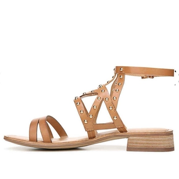 Franco Sarto “Apollo” Gladiator Sandals,  Studded Leather, Open Toe, Size 6 - Picture 2 of 14